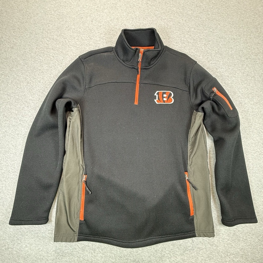 Cincinnati Bengals Stitched Pullover Sweatshirt Mens Medium NFL Team Apparel